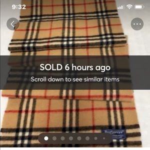 Burberry London Unisex Scarf